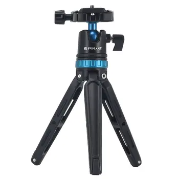 

PULUZ Pocket Mini Adjustable Metal Desktop Tripod Mount &360 Degree Ball Head for DSLR & Digital Cameras ACEHE PU3536L 11-20.2cm