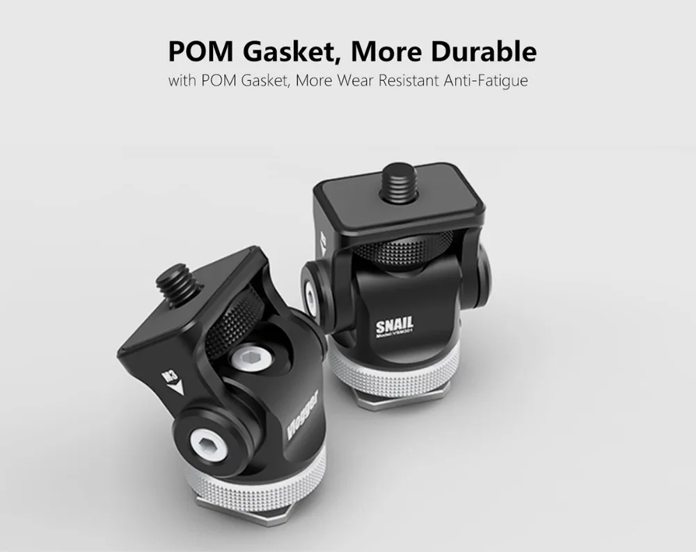 Адаптер штатива для спортивной камеры Go Pro Mini Hot Shoe с креплением на 360 градусов Vlog Monitor Stand Регулируемый держатель микрофона для DSLR камеры