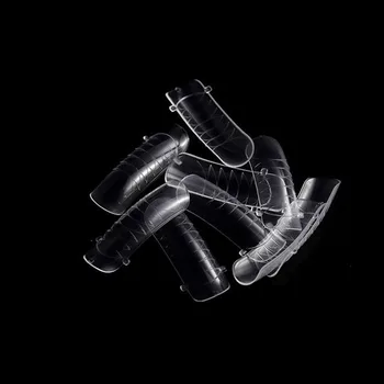 

120Pcs/100pcs Quick Building Poly Gel Mold Tips For Finger Extension Nail Art UV Builder Poly Gel Tool