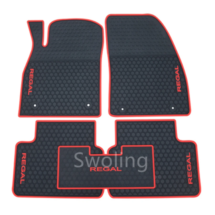 

YJ99 For Buick Regal 2009 2010-2016 2017 High Quality Waterproof Anti Skip Latex Durable Carpets Special Rubber Car Floor Mats