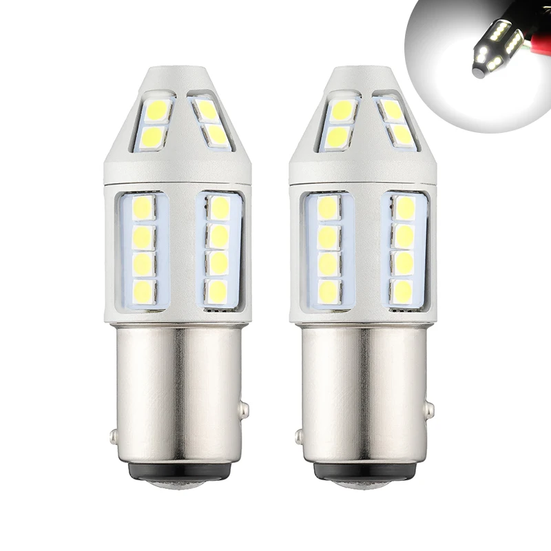 2XDaytime бег светильник DRL 1157 BAY15D P21/5 Вт супер яркий 30 SMD 3030 светодиодный автомобиль хвост светодиодный лампы 21/5 Вт тормозной светильник s Авто Противотуманные огни
