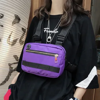 

Functional Tactical Chest Bag For Unisex Fashion Bullet Hip Hop Vest Streetwear Bag Waist Pack Women Black Chest Rig Bag ZY906