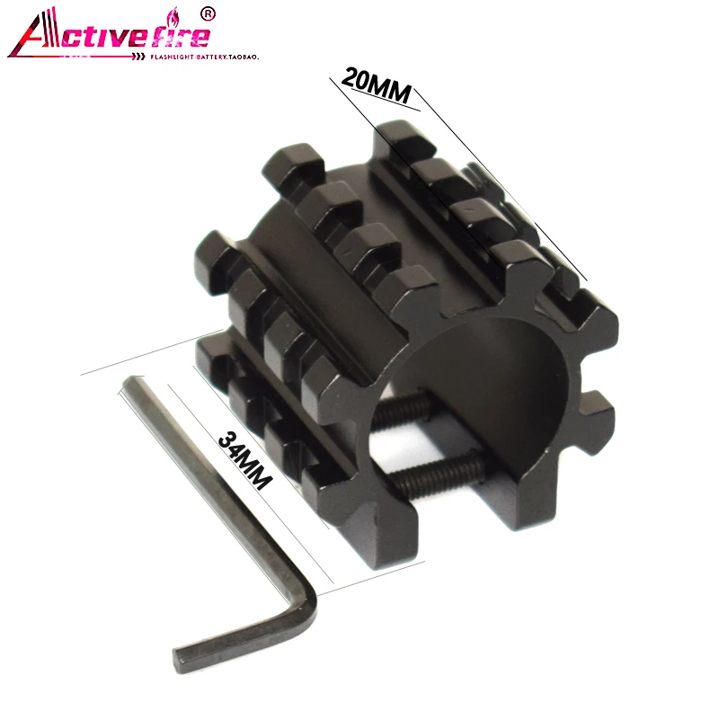 

Activefire 20mm rail update air guide material decoration modification accessories Weaver adaptador de montaje en riel Picatinny