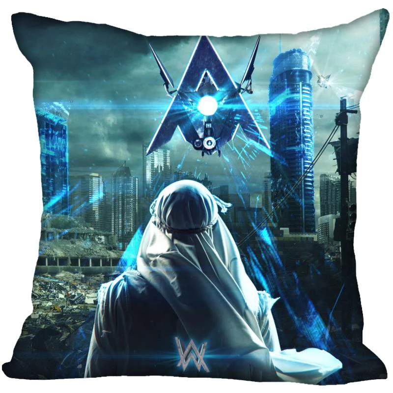 Новое поступление Alan Walker наволочка для спальни подарок для украшения дома наволочка квадратная Подушка на молнии наволочки 40x40,45x45 мягкий сатин - Цвет: 14