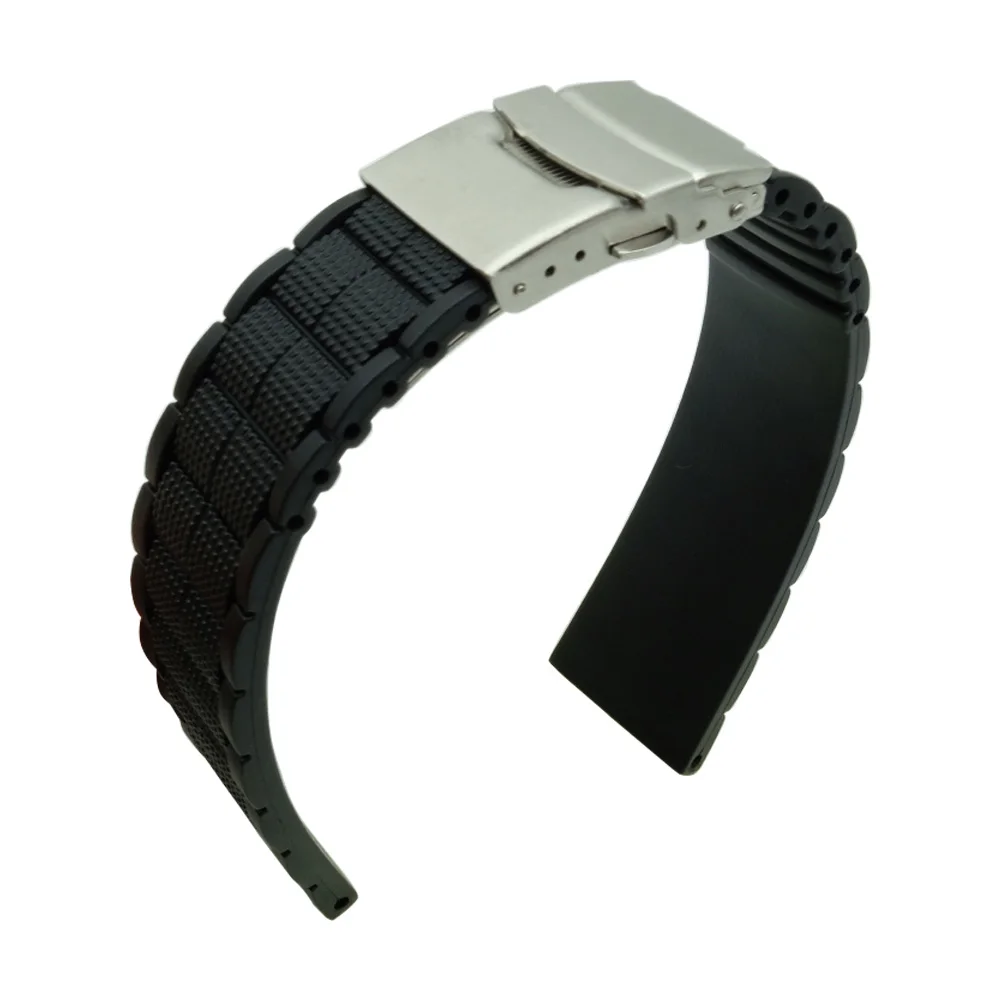 22Mm Cinturino In Silicone Per Samsung Gear S3 Classic/Frontier Watch Band Cinturino Sportivo Braccialetto Di Ricambio Per Timex Seiko