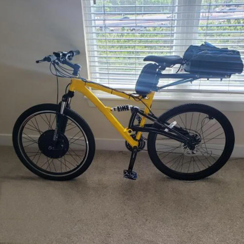 Schuck Электрический велосипед конверсионный комплект 48V1500W переднее колесо eBike мощный мотор имеет LED900S дисплей 20to28 дюймов 700C