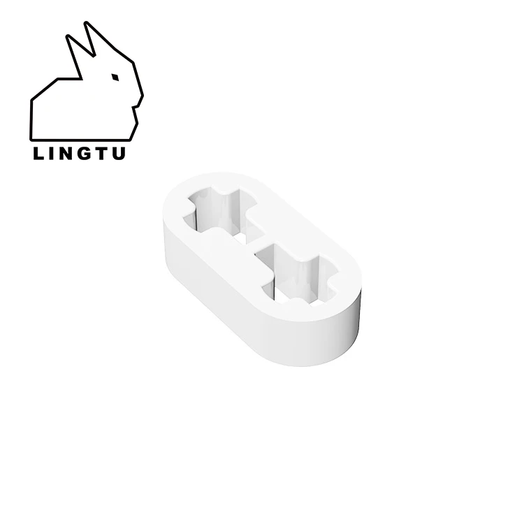 LINGTU строительный блок для бренда 41677 1x2 Technic Развивающие детские строительные блоки игрушки Nanoblock
