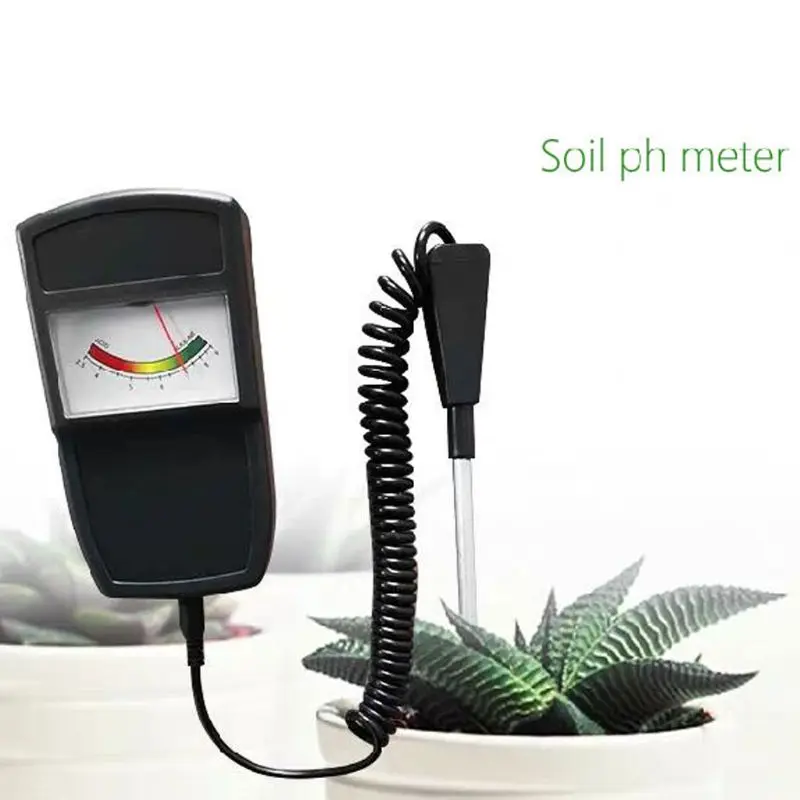 

Soil PH Detector Pointer Type Tester Sensor Probe Acidity Test Tool for Farmer 19QB