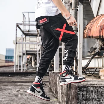 

2019 New Fashion Cargo Pants Men Street Style Cotton Jogger Camouflage Pants Men Casual Slim Sweatpants Men Sweat Pants
