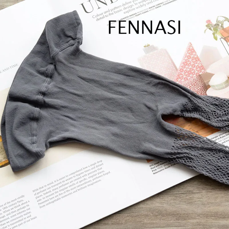 Женские сетчатые колготки FENNASI сексуальные липкие эротические | Женская одежда