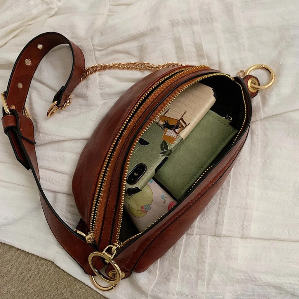 Женские сумки черного цвета, нагрудная сумка, кожаная сумка-мессенджер, женская сумочка на ремне поясная сумка, нагрудная сумка для телефона, универсальная сумка через плечо