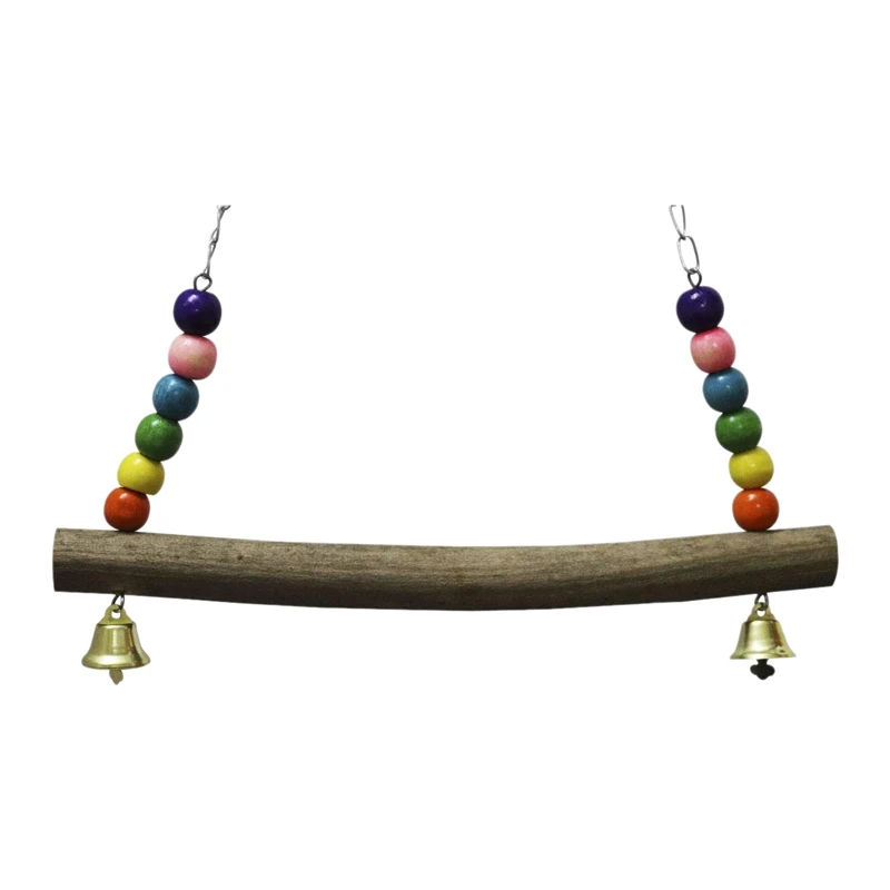 

Chicken Swing Wooden Colorful Chicken Toys For Hens Bird Parrot Trainning Large Bird Parrot Trainning