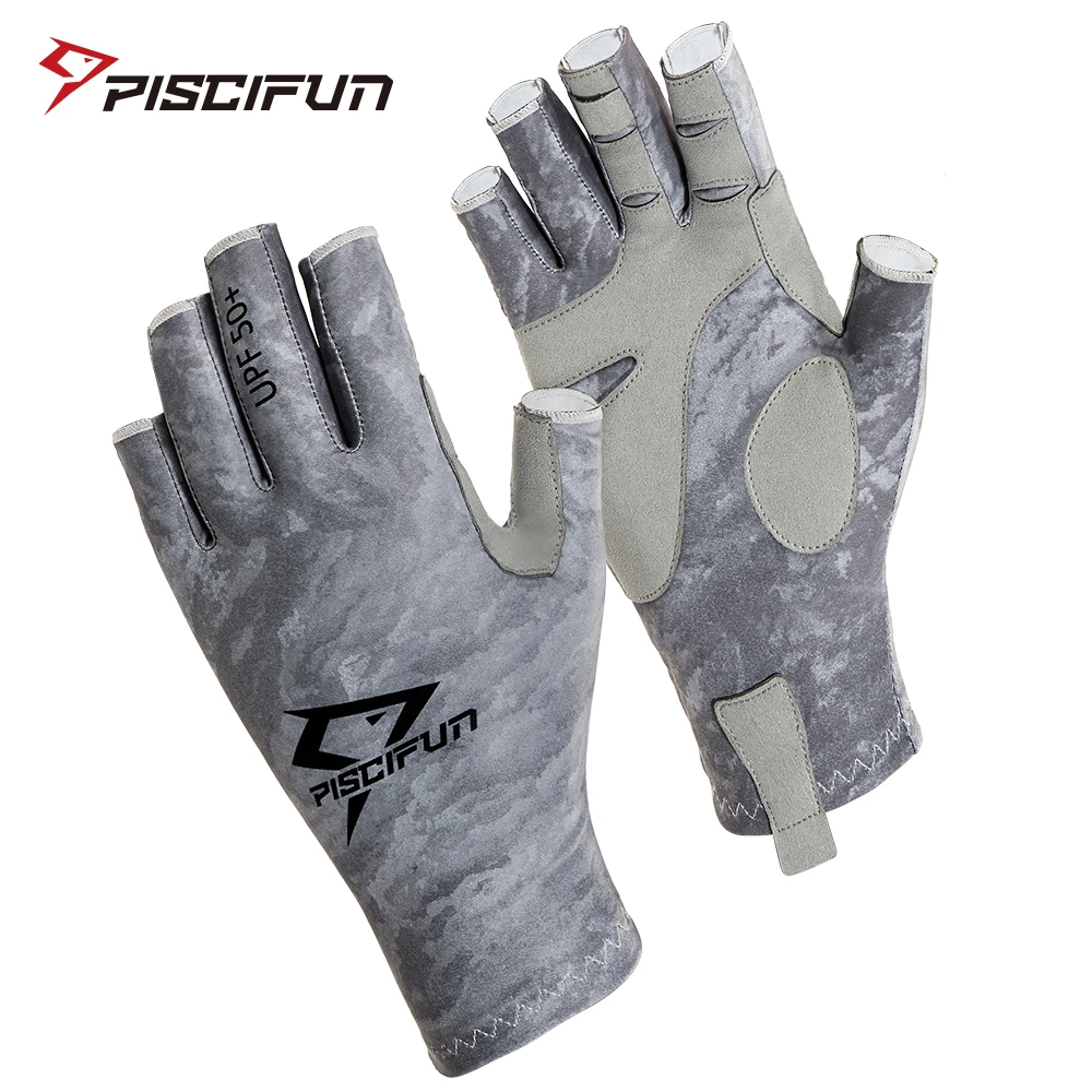 Piscifun スポーツフィッシンググローブ 滑り止め 通気性 夏用 アウトドアハイキング サイクリング カヤック用 Fishing Gloves Aliexpress