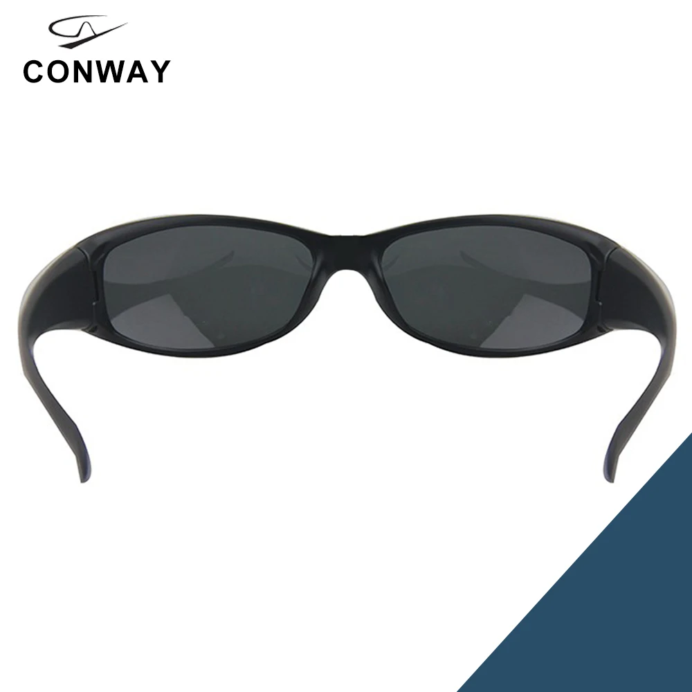 CONWAY, тонкие поляризационные спортивные солнцезащитные очки для мужчин и женщин, Велоспорт, бег, рыбалка, гольф, бейсбол, Софтбол, теннис, УФ-защита