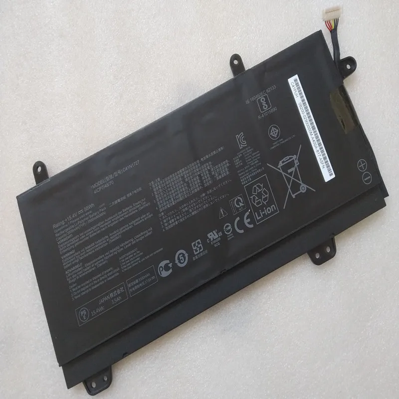C41N1727 для Asus Zephyrus M GM501G GM501GM GM501GS GU501GM 0B200-02900000M 4ICP7/48/70 натуральная новый ноутбук