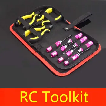 

1 Set Toolkit Hexagon Screwdriver/Cross Screwdriver/Pliers/Sleeve/Pointed Nose Pliers DIY Spare Part for RC Racing FPV Drone