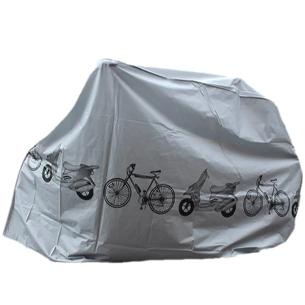 Уличная УФ защитная велосипедная крышка, велосипедная дождевая Снежная Пылезащитная крышка, Солнцезащитная мотоциклетная водонепроницаемая крышка, велосипедная крышка - Цвет: Grey