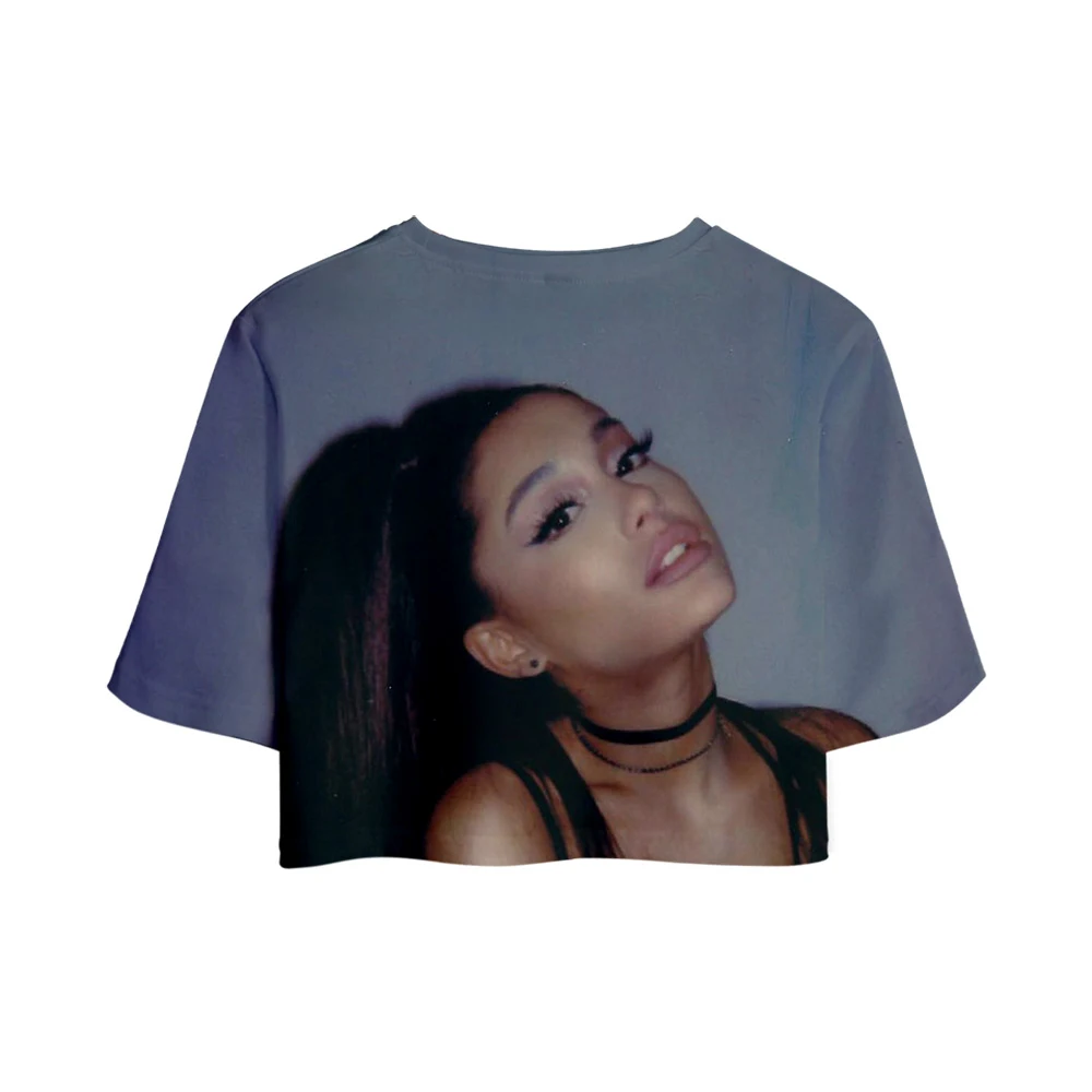 Ariana Grande, комплект из двух предметов, короткие штаны, футболка, женские милые сексуальные топы, женский модный спортивный костюм, Короткие мини штаны, футболка