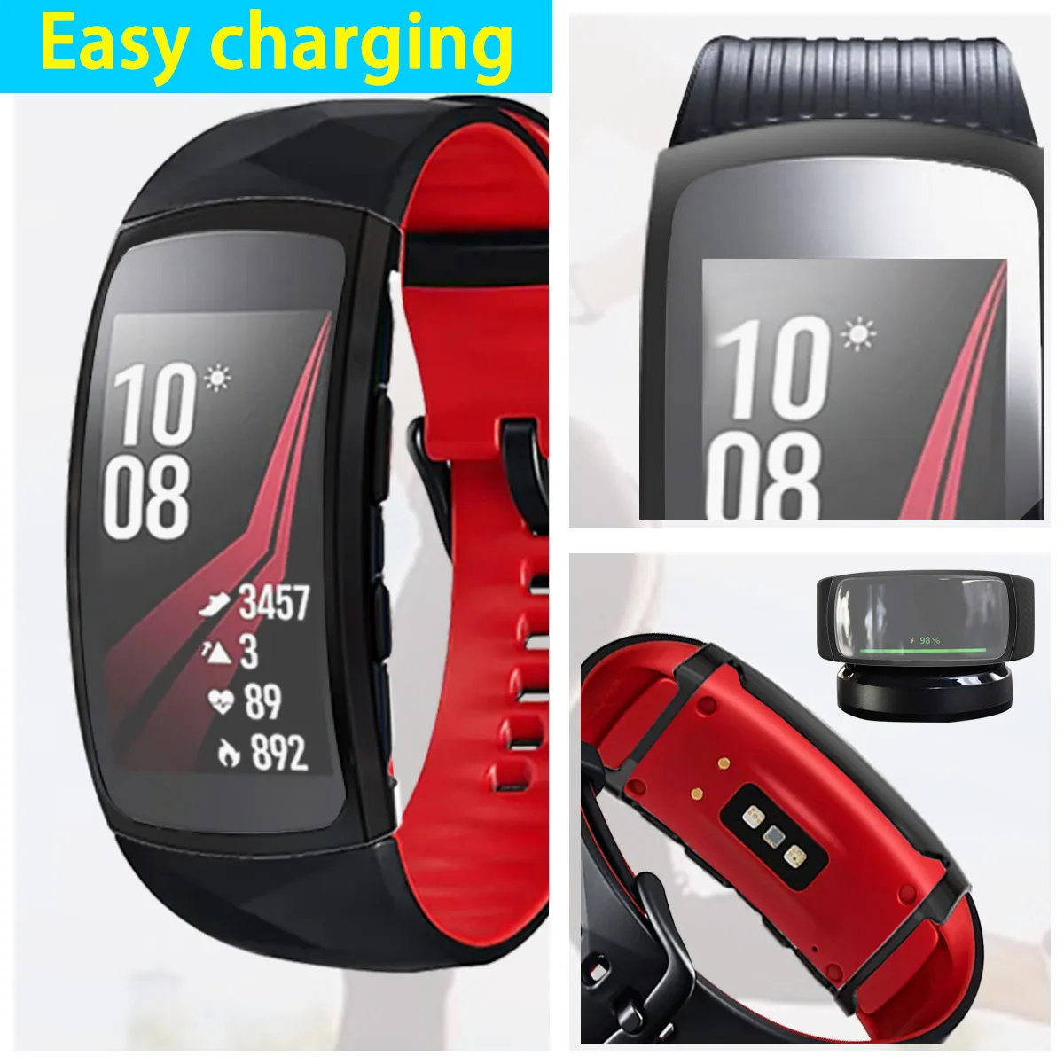 Универсальная защитная крышка для смарт-часов для samsung gear Fit 2 Pro TPU покрытие спортивный защитный чехол Полный Экран защитная оболочка