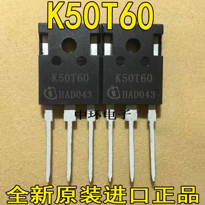10 шт./лот K50T60 IKW50N60T