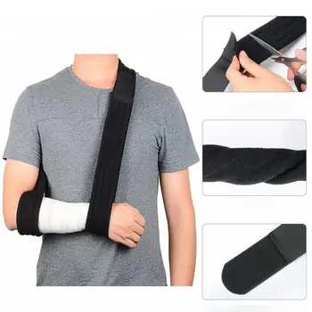 

Breathable Arm Sling Adjustable Fracture Recovery Forearm Sling Shoulder Supports Pain Relief Bone Cares for Left and Right Arms
