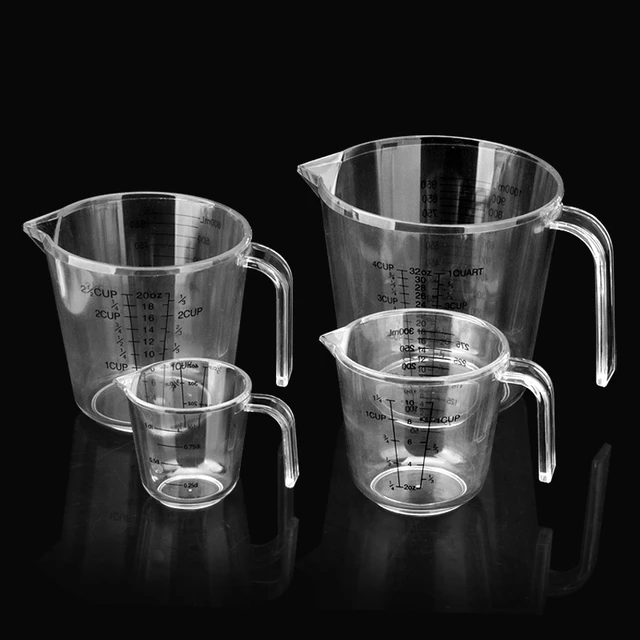 500pcs Measuring Cup 15ml Transparent Plastic Small Liquid Measuring Cup  Kitchen Cooking Tool ZA6165 - AliExpress