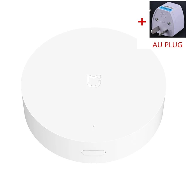Xiaomi Mijia Multi-Mode Gateway ZigBee 3.0 WIFI Bluetooth Mesh Hub Voice Remote Control works With Mi Home APP Apple Homekit 