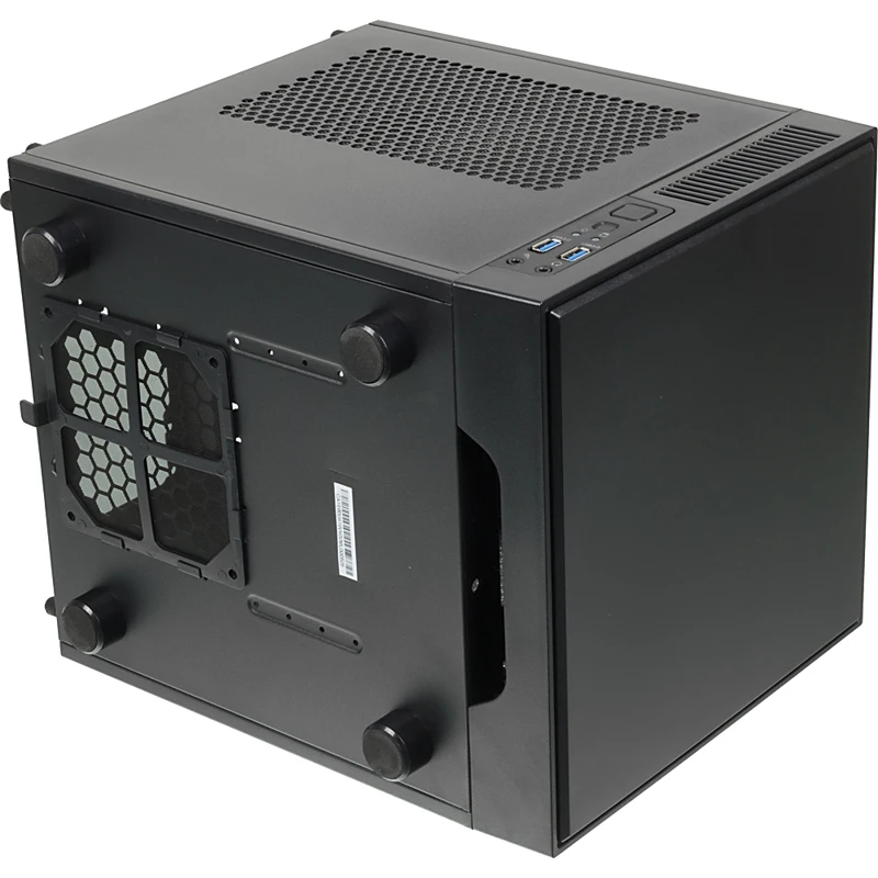 Корпус Thermaltake Suppressor F1 черный без БП miniITX 1x80mm 1x120mm 1x140mm 1x200mm 2xUSB3.0 audio