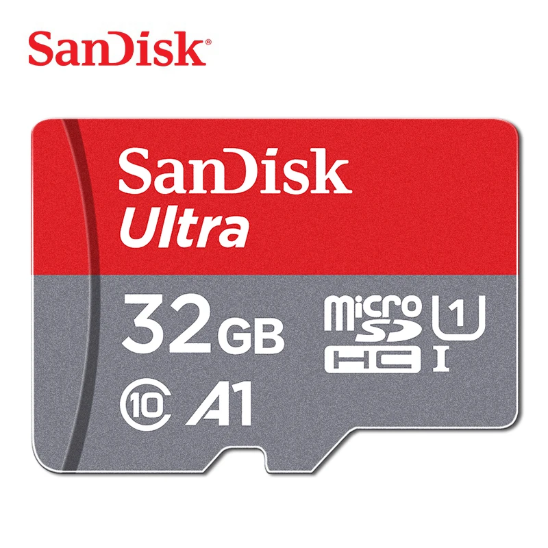 32GA1 SanDisk микро SD карты Class10 TF карта, 16 ГБ, 32 ГБ, 64 ГБ, 128 ГБ макс 98 МБ/с. слот для карт памяти для samrtphone и настольный ПК - Емкость: 32GA1