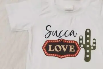 Succa for love/комплект для девочек, детская одежда на День святого Валентина весенне-летний комплект для девочек, Модный комплект из 2 предметов