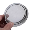 3.3inch Seed Sprouting Screen Lids Filters Sprouting Lids Strainer Lid Filter for Wide Mouth Ball Canning Mason Jars  84 mm Dia. ► Photo 3/6