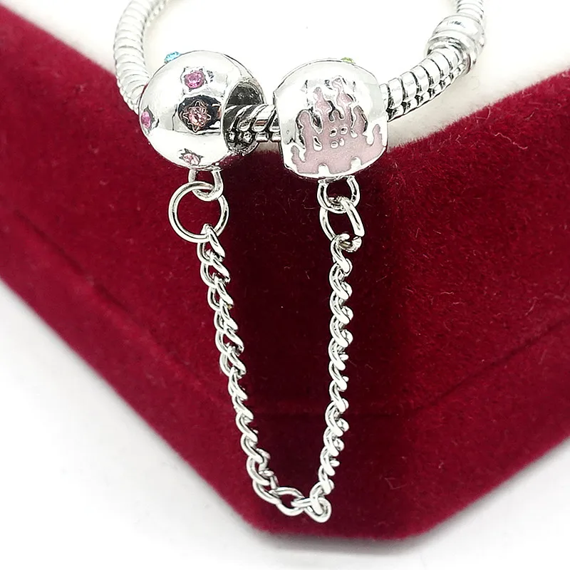 TTBEADS 1 шт. Европейский серебристый cz, очаровательные бусины для 925 браслет цепь "сделай сам" - Цвет: 18