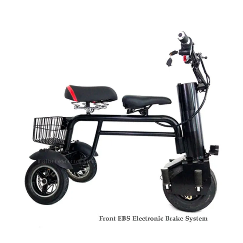 New Electric Motorcycle Adult Three Wheels Electric Scooters Single Motor 450W 60V Portable Powerful Electric Scooter With Seat (11)