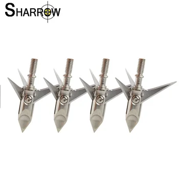 

3pcs New 100 grain Archery Hunting Tips Arrowheads 3 Blade Broadheads Points Outdoor Shooting Hunting Bow and Arrow Accessories