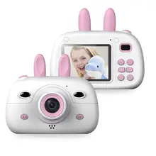 Детская мультипликационная цифровая камера 800W Pixel 1080P HD экран с 1800W фронтальная и задняя двойная камера 2,4 дюймов ips экран видео игрушка подарок