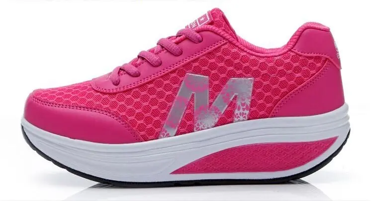 Shoes women sneakers 2020 breathable waterproof wedges platform  lace-up vulcanize shoes woman casual flat shoes tenis feminino (1)