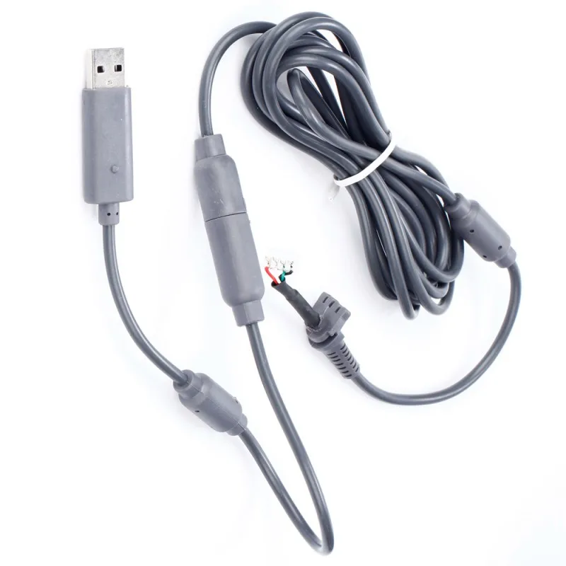 Мода для Xbox 360 проводной контроллер KK USB 4Pin для линейного шнура кабель+ Разъемный адаптер