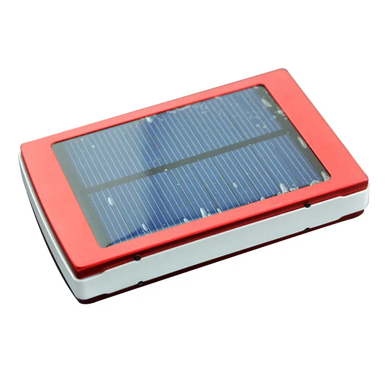 Двойной USB Солнечный мобильный Банк питания гнездовой портативный аккумулятор зарядное устройство коробка Кемпинг светильник SUB
