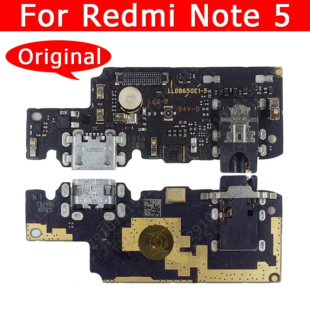 Оригинальная зарядная Плата USB для Xiaomi Redmi Note 5 Note5 разъем порта зарядки мобильный