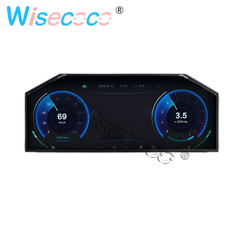

12.3 inch LA123WF5-SL01 LCD stretched Bar Screen 1920*720 Car display