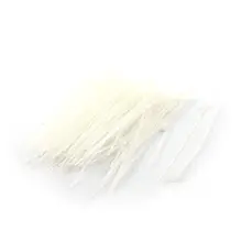 100 шт. 2,2 мм x 80 мм белый сетевой кабель Шнур провода галстук ремень