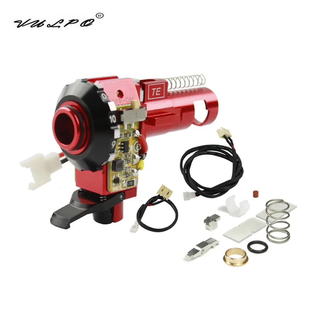 VULPO новый CNC алюминиевый Hop Up камера с светодиодный для страйкбола AEG M4 M16