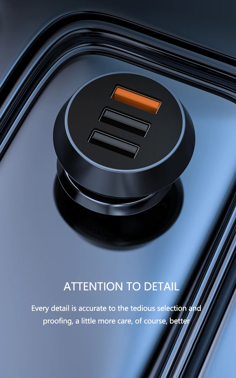Swalle быстрое автомобильное зарядное устройство Quick Charge 3,0 зарядное устройство для мобильного телефона 3 порта USB быстрое автомобильное зарядное устройство для iPhone samsung планшета автомобильное зарядное устройство