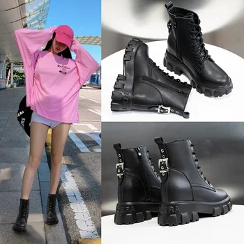 

boots female increased in women's shoes small yards shoes 313233 British wind restoring ancient ways is boots children