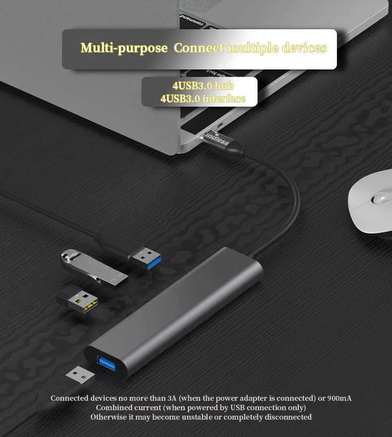 4 в 1 концентратор для Xiaomi huawei ноутбук samsung S8 9+ 10 USB-C к HDMI док-станция PD адаптер питания быстрая зарядка для huawei P30