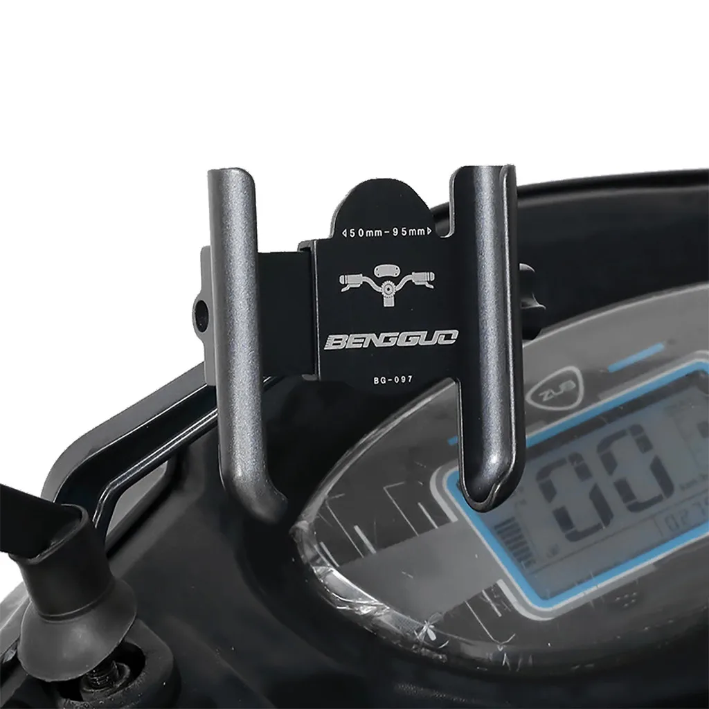 Aluminium Alloy Mobile Phone Holder Stands for Bicycle Motorcycle Metal Mountain Road Bike Holder for 3.5-7.5 inch Phones