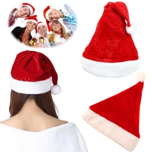 Новое поступление, рождественские шапки, шапка с Санта Клаусом, Рождественская хлопковая шапка, рождественский подарок, Новогодняя шапка, Рождественское украшение