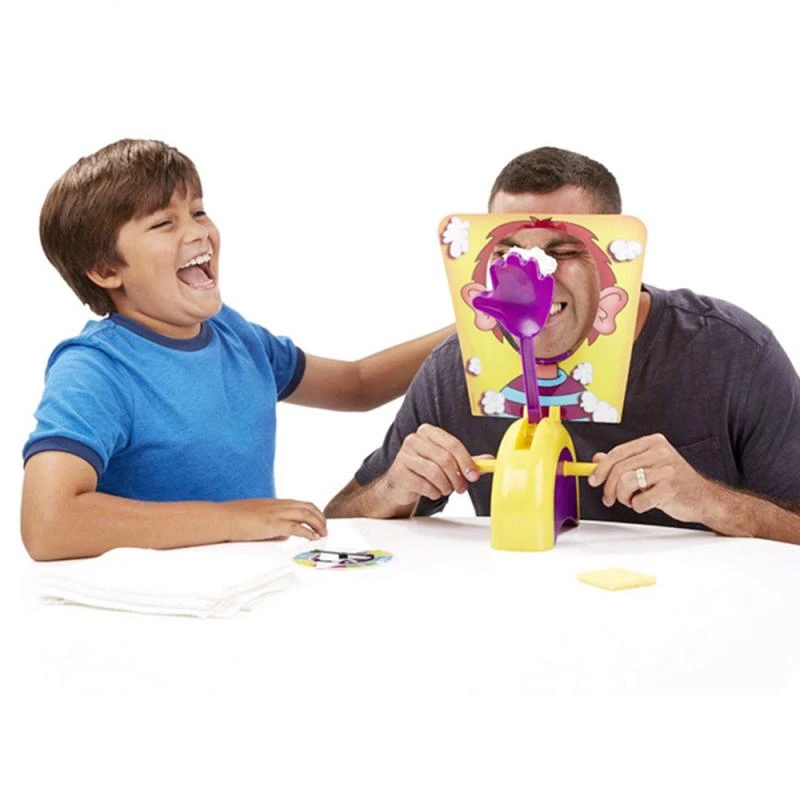 Juego de mesa de juguete para niños, máquina de Slap de crema interactiva  de disparo facial, Juguetes Educativos de interacción entre padres e hijos  para toda la familia, novedad|Chistes y bromas| -