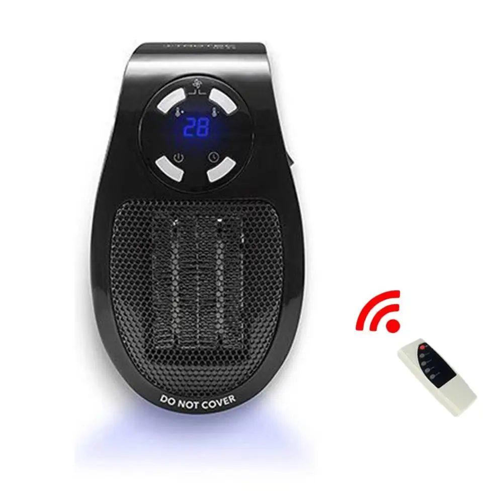 EU plug black color Мини домашний офис микро нагреватель мини умный мини нагреватель тепловентилятор практичный - Комплект: EU plug black color