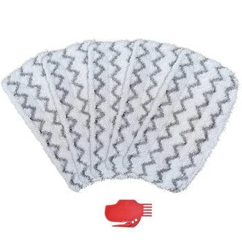 

5 Pcs Pad for Shark Steam Mop S1000 Series, Replacement Microfiber Mopping Pad for Shark